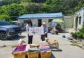 밀양시자원봉사센터,  유기견·유기묘 매트 100장