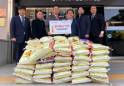 고성청년회의소, 취임식 축하 쌀 78포 전달