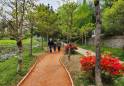 김해 율하천공원에 ‘맨발 황톳길’ 생겼다